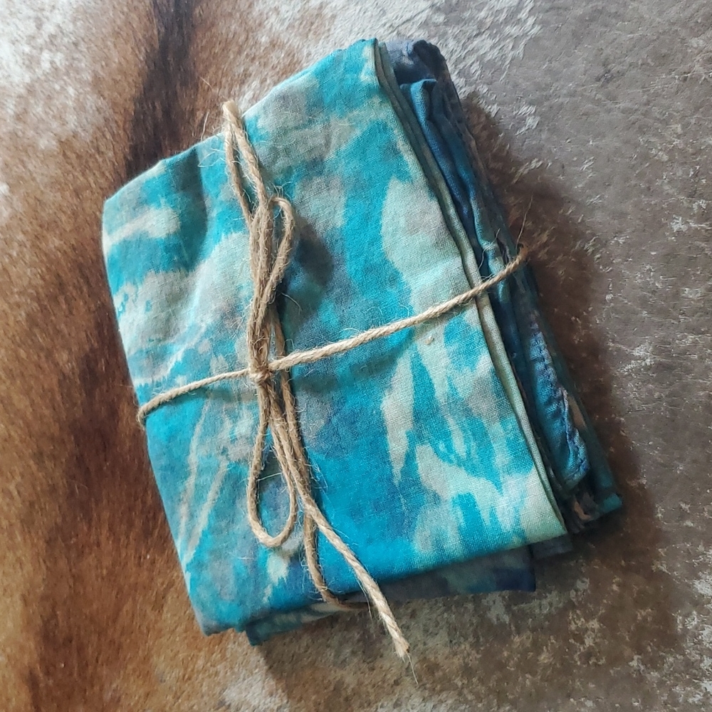 Distressed Bandana Napkin Set